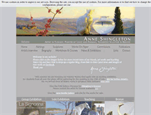 Tablet Screenshot of anneshingleton.com